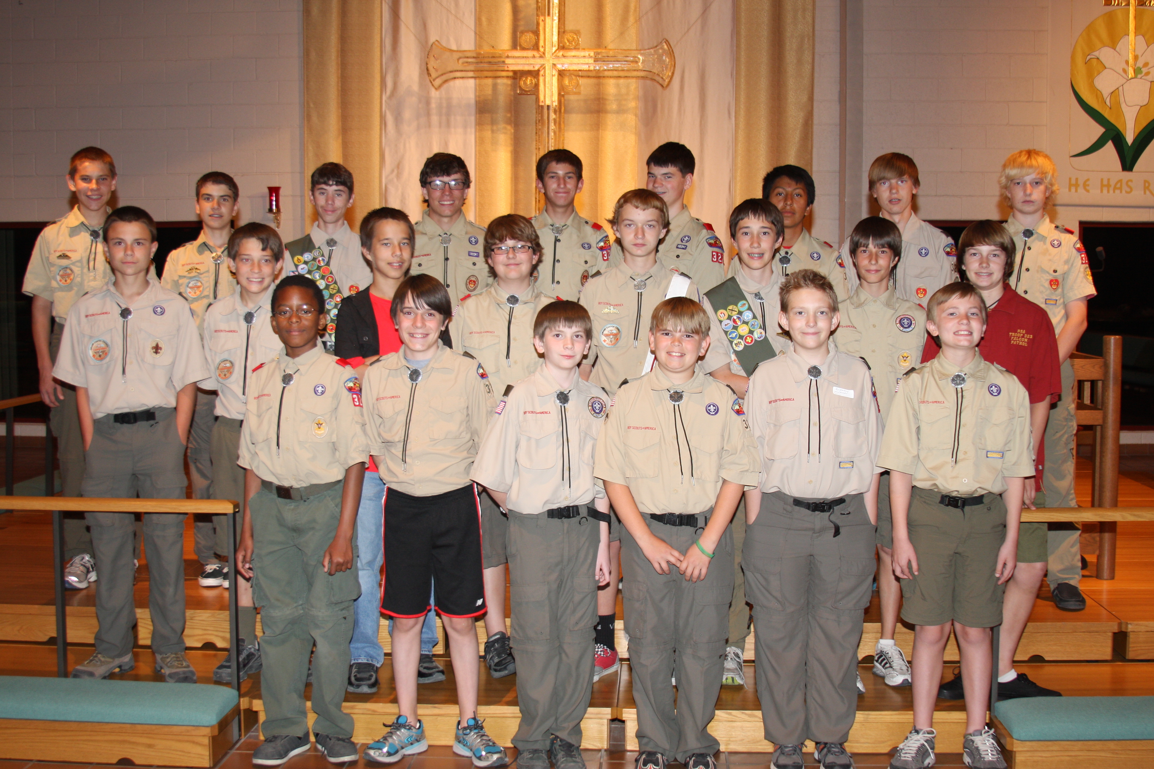 Troop 323 Scouts