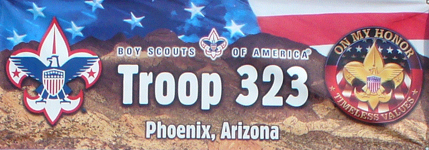 Troop 323 Banner