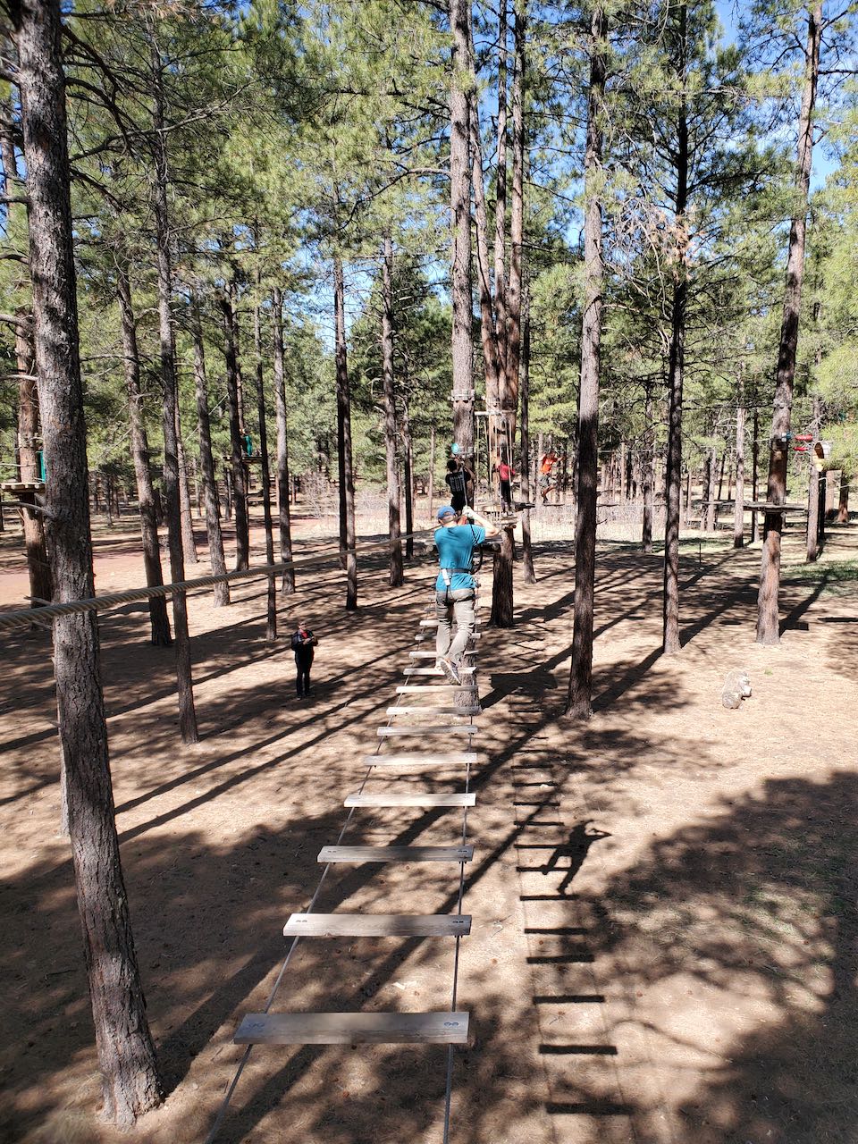 Scouts on obstacle