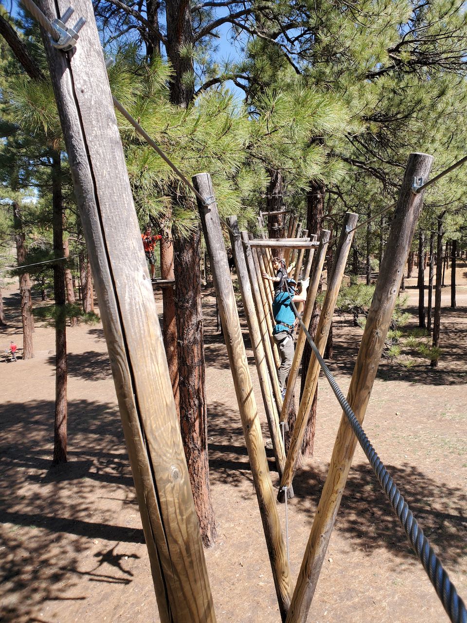 Scouts on obstacle