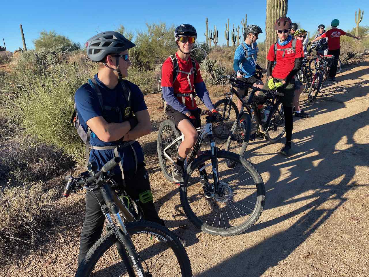 Scouts on Bikes