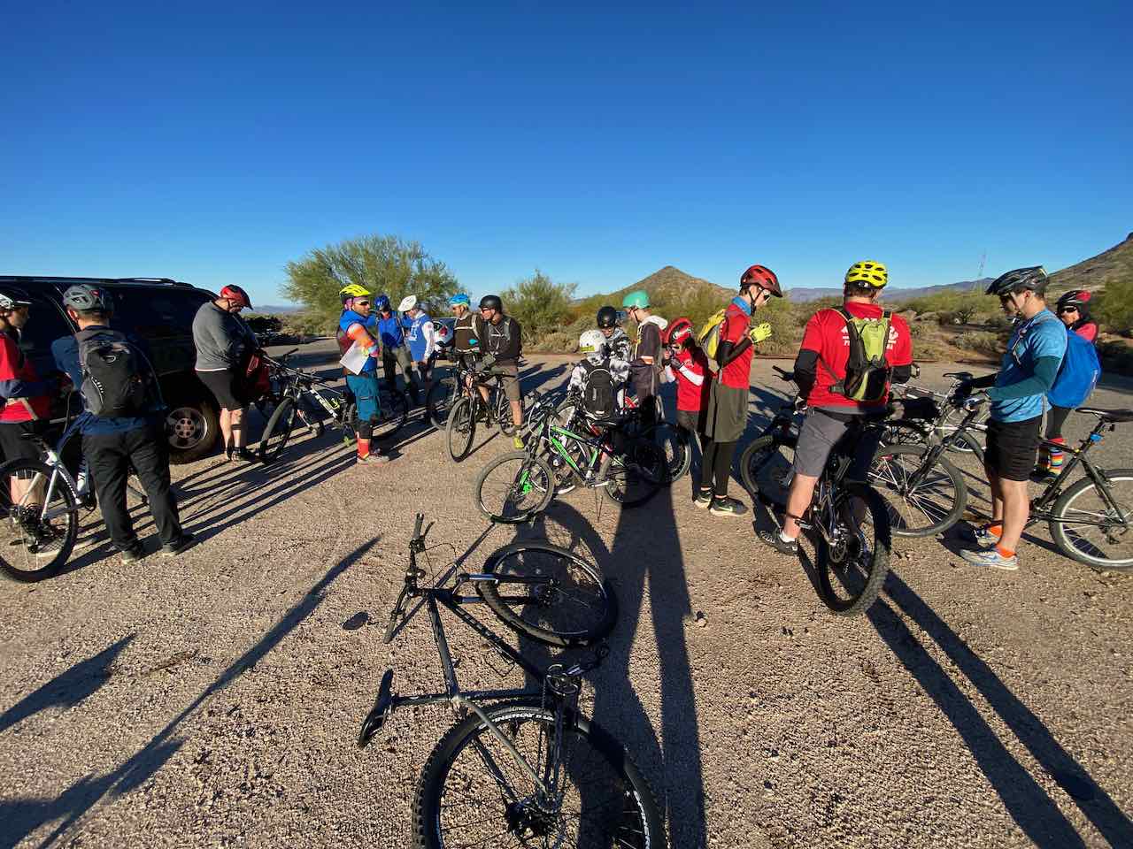 Scouts on Bikes