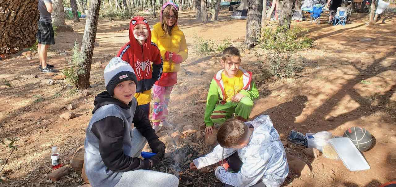 Scouts helping scouts