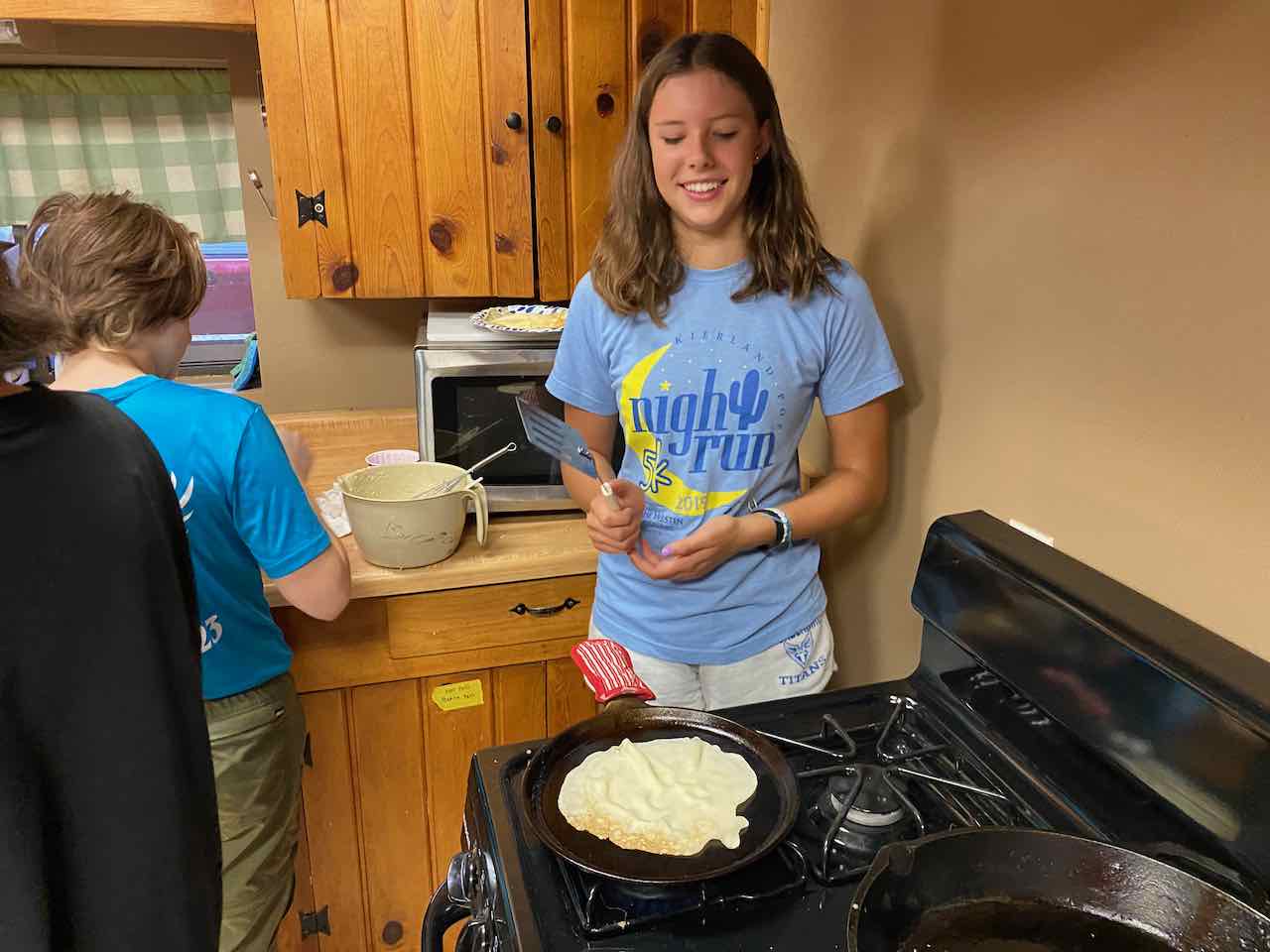 Cooking Crepes