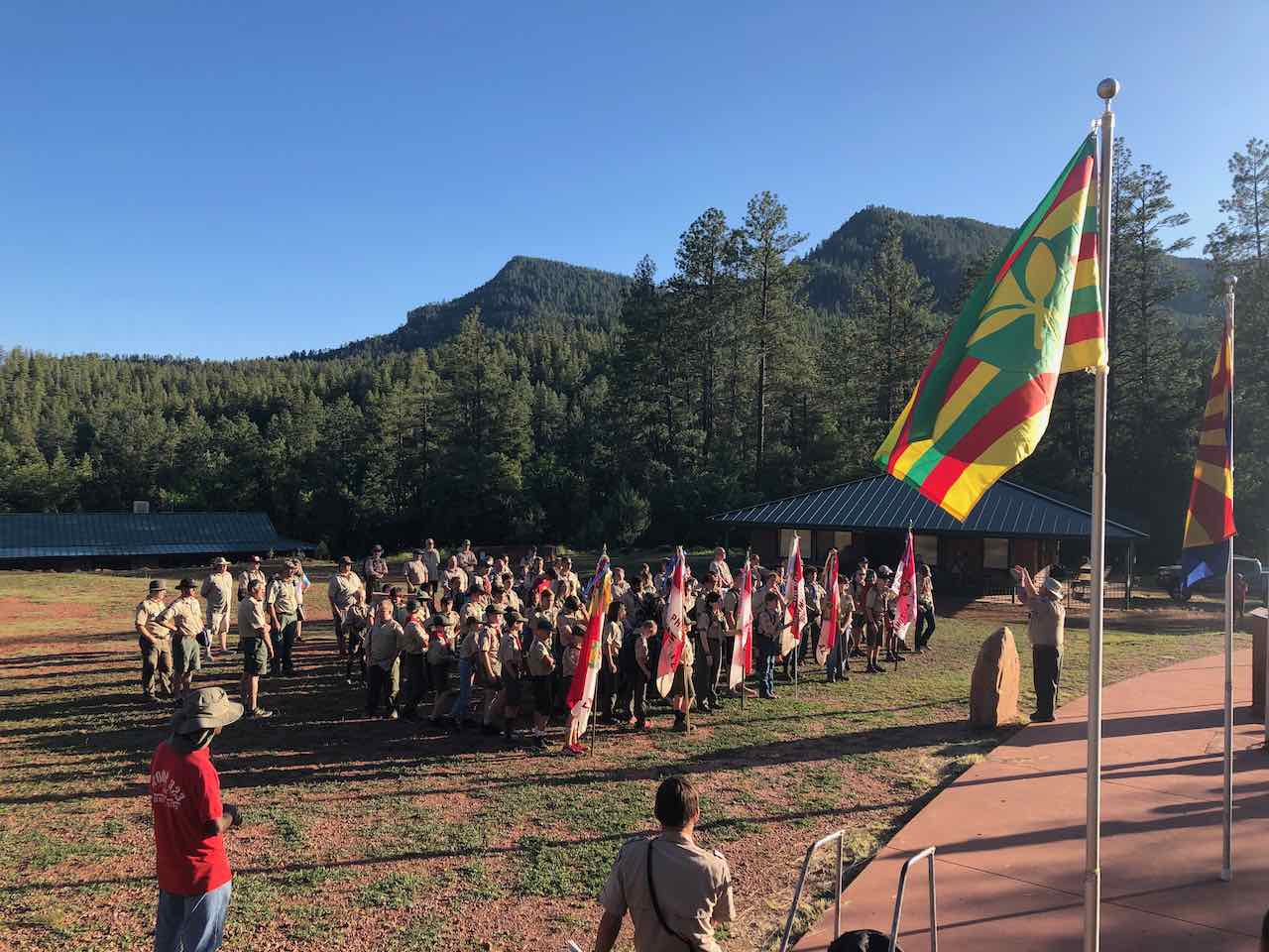 Scouts at Camp